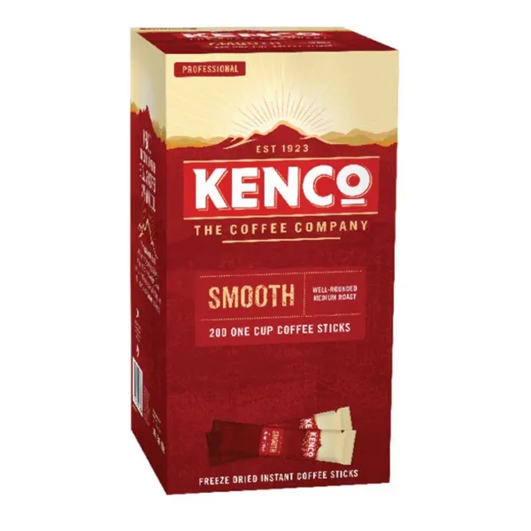 Image of Kenco Smooth Instant Coffee 200 Sticks