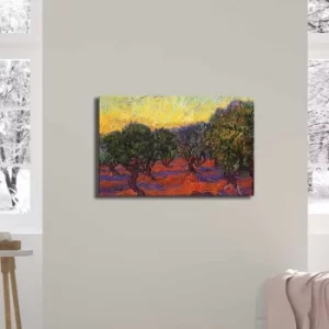 Image of FAMOUSART-08 Multicolor Decorative Canvas Painting