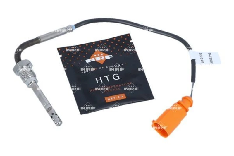 Image of NRF 707155 Sensors EASY FIT with synthetic grease Sensor,exhaust gas temperature (3938)