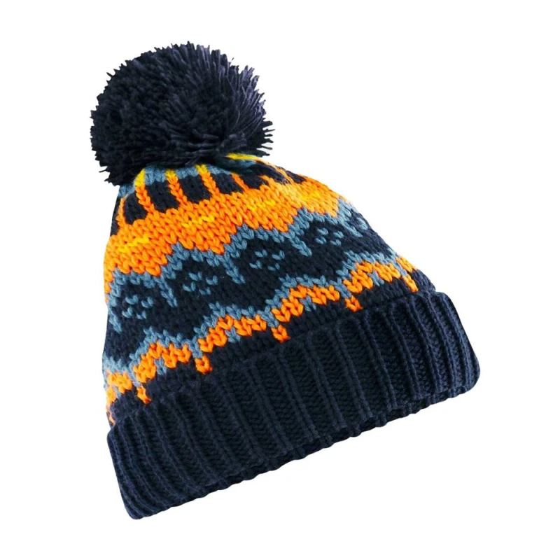 Image of Beechfield B528 womens Beanie in Blue