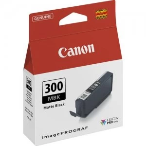 Image of Canon 4192C001 PFI300MBK MATTE BLACK