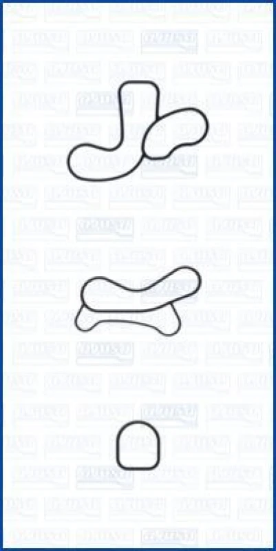 Image of AJUSA Gasket Set, oil cooler AJUSA 77006000