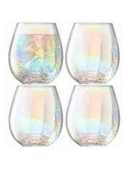 Lsa International Pearl Tumbler Glasses Set Of 4