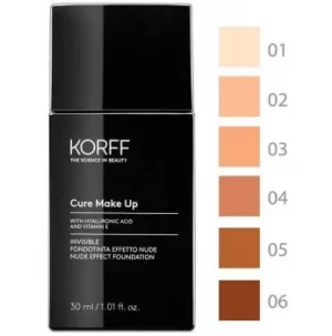 Image of Korff Cure Make Up Foundation Invisible Nude Effect Color 02 30ml
