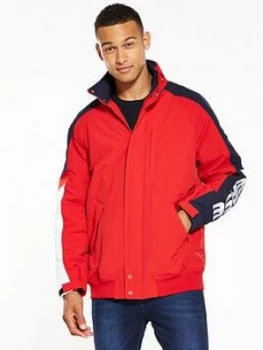 image of Converse Boat Jacket, Red, Size S, Men