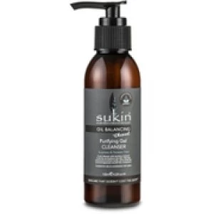 Image of Sukin Oil Balancing+ Charcoal Balancing Gel Cleanser 125ml