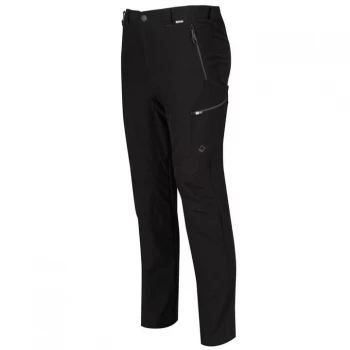 Image of Regatta Highton Stretch Walking Trousers (Regular Leg ) - Black