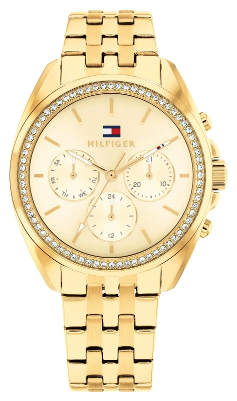 Image of Tommy Hilfiger 1782803 Mellie Multifunction (36mm) Gold Dial Watch