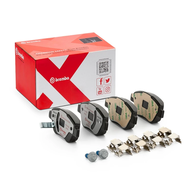 Image of BREMBO Brake pad set BREMBO P 59 051X