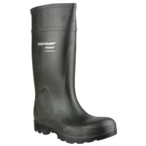 Image of Purofort Professional Full Safety Wellington Green Size 10.5