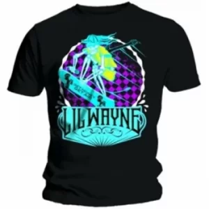 Image of Lil Wayne Get Money Mens Black T Shirt: Large