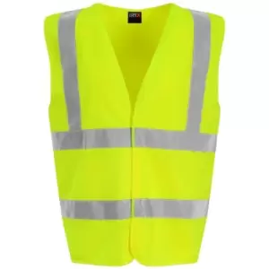 Image of PRO RTX High Visibility Unisex Waistcoat (4XL) (Yellow) - Yellow