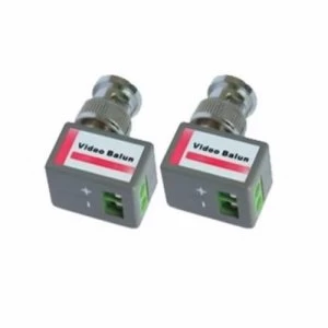 image of OYN-X BNC to Cat5 Right Angled Video Balun for CCTV Pair