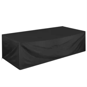 Image of Garden Dining Set Cover Anthracite 420D Oxford 308x138x89cm