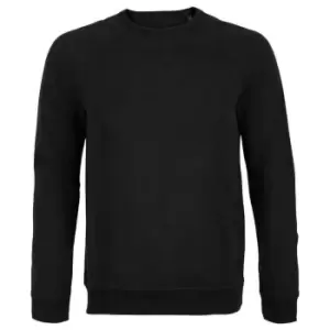 Image of NEOBLU Mens Nelson French Terry Sweatshirt (L) (Deep Black)