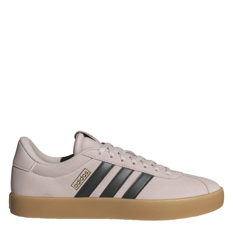 Image of adidas VL COURT 3.0 Shoes Mens Mauve/Black/Met male 9 (43.3)