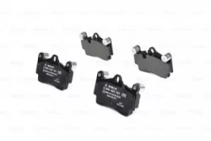 Image of Bosch 0986424741 BP450 Brake Pad Set Disc Brake Rear Axle