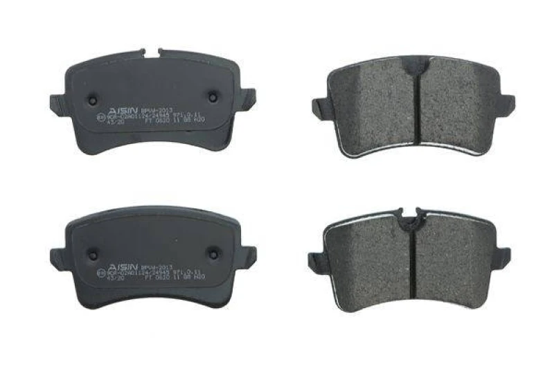 Image of AISIN BPVW-2013 Brake pad set Premium ADVICS by AISIN prepared for wear warning indicator Brake Pad Set,disc brake (402)