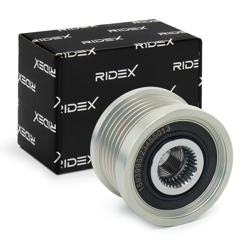 Image of RIDEX Alternator clutch pulley RIDEX 1390F0118