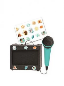 Image of Disney Moana Moana Portable Karaoke Machine With Microphone