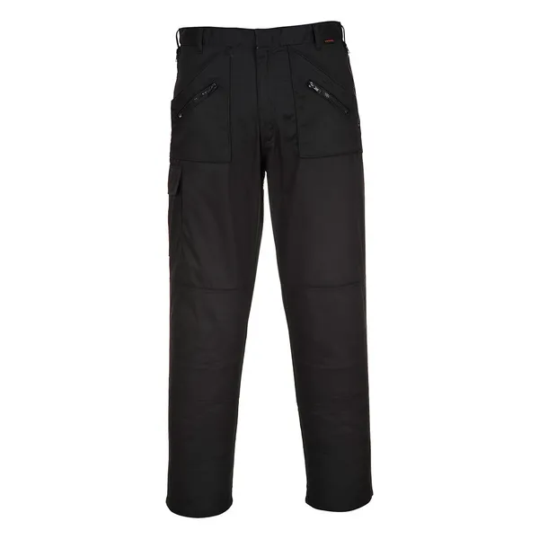 Image of Portwest Action Trousers S887BKX38 Colour: Black