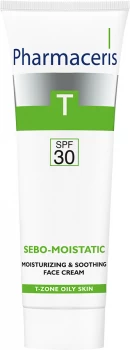 Image of Pharmaceris T Sebo-Moistatic Moisturising & Soothing Face Cream SPF30 50ml