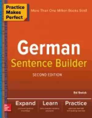 Image of practice makes perfect german sentence builder