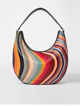 image of Ps Paul Smith Swirl Hobo Bag