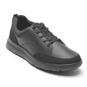 image of Rockport Tf M Cayden Ltt Triple Black Lea/Sde - Black