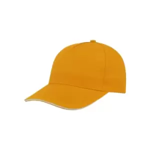 Image of Atlantis Start 5 Sandwich 5 Panel Cap (Pack of 2) (One Size) (Yellow)