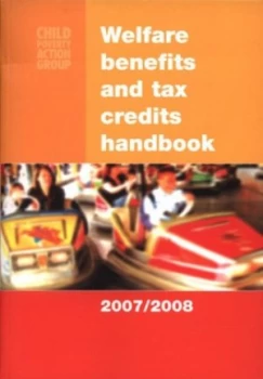 Image of Welfare Benefits and Tax Credits Handbook by Pamela Fitzpatrick and Simon Osborne and Child Poverty Action Group Paperback