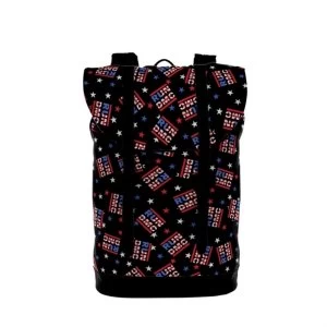 Image of Run Dmc - Run DMC USA Logo Heritage Bag