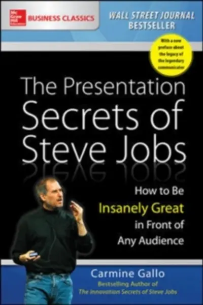 Image of presentation secrets of steve jobs how to be insanely great in front of any 9781259835889