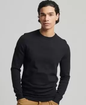 image of Superdry Organic Cotton Vintage Cashmere Crew Jumper