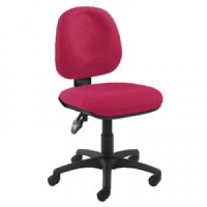 Image of Arista Concept Medium Back Permanent Contact Operator Chair Claret KF0