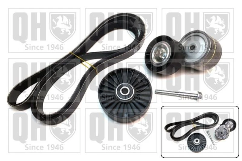 Image of QUINTON HAZELL V-Ribbed Belt Set QUINTON HAZELL QDK62
