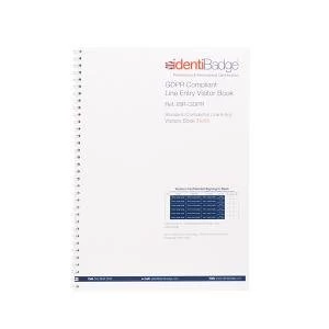 Image of Identibadge GDPR Visitor Book Refill IBR-GDPR