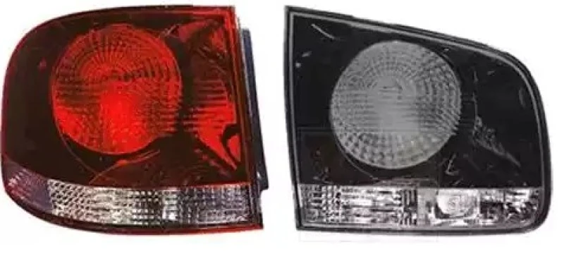 Image of VAN WEZEL 5847931 Rear light Outer section, without bulb holder, Left Combination Rearlight (391)