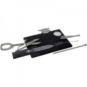 image of Victorinox SwissCard Lite 0.7333.T3 Pocket toolkit No. of functions 13 Onyx (transparent)