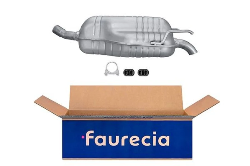Image of Rear silencer HELLA 8LD 366 030-861