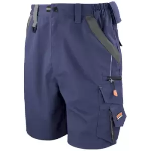 Result Workguard Unisex Technical Work Shorts (3XL) (Navy/Black) - Navy/Black