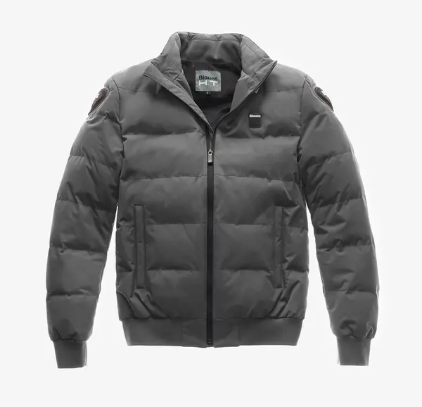 Image of Blauer Jacket College Jacket Solid Anthracite Size 3XL