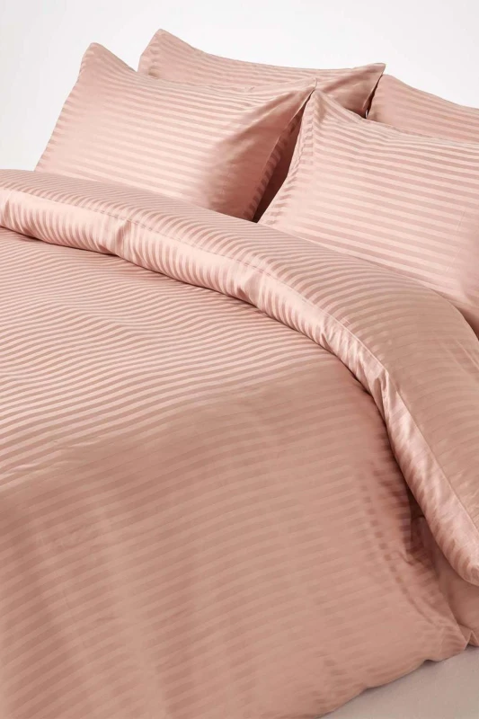 Image of Homescapes Beige Egyptian Cotton Duvet Cover And Pillowcases 330 Tc, Super King