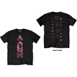 Image of HRVY - Personal Lyrics Unisex Large T-Shirt - Black