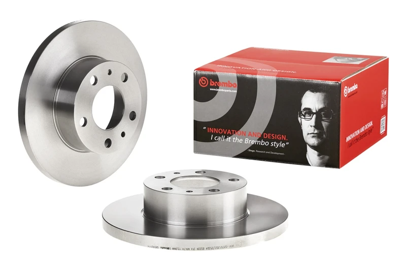Image of BREMBO Brake disc BREMBO 08.5905.14