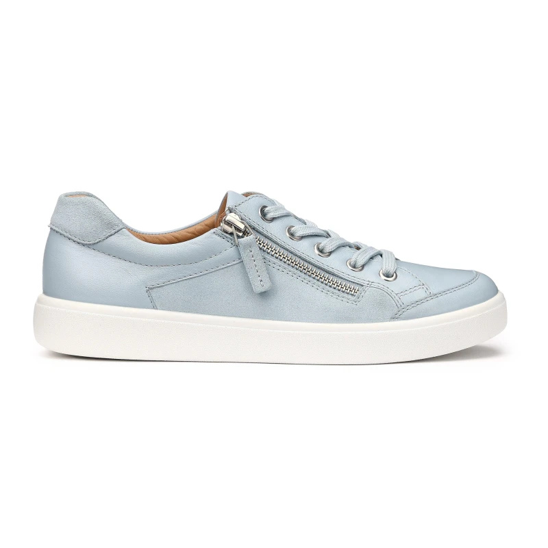 Image of Hotter Chase II Trainers Wide Fit Sky Blue female 3 (36)