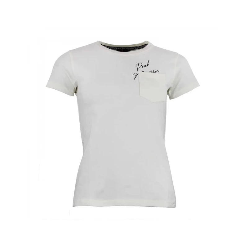 Image of Peak Mountain Womens T-Shirt Peak Mountain Ajojo Blanc Female L AJOJO/PF-CREME