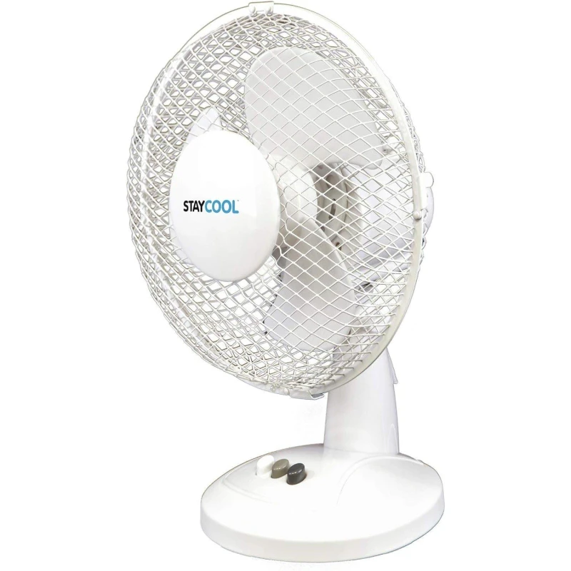 Image of Lloytron 9" Desk Fan - White White One Size
