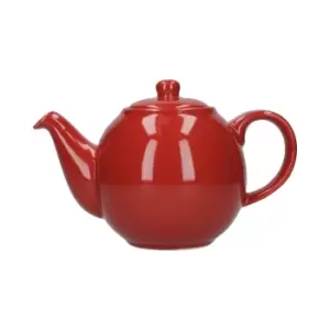 image of Globe 6 Cup Teapot Red