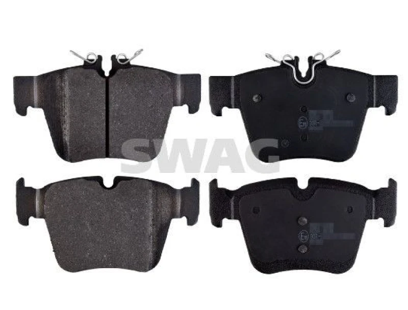 Image of Brake pad set SWAG 10 91 6978